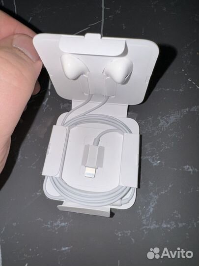 Наушники apple earpods lightning