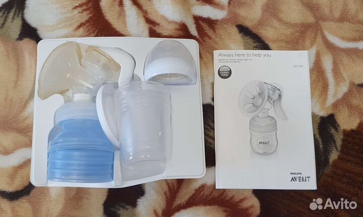 Молокоотсос avent ручной