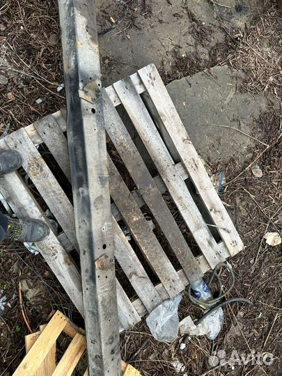 Задний брус на газель с фонарями