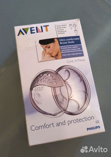 Накладки на грудь для сбора молока philips avent