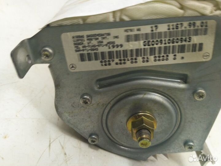 Подушка безопасности пассажирская Mercedes W168