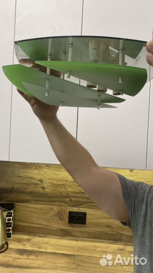 Люстра потолочная и бра бу