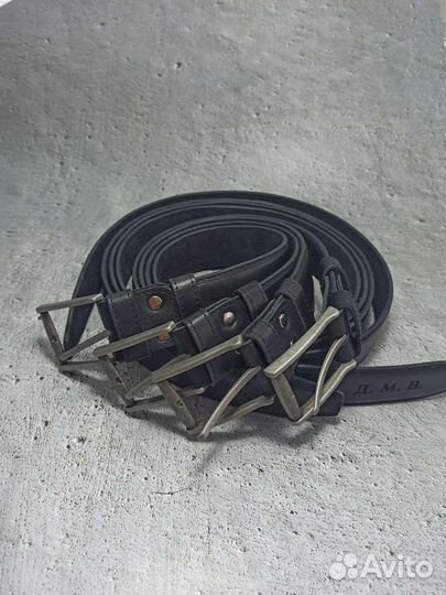 Кожаный ремень с именной Гравировкой