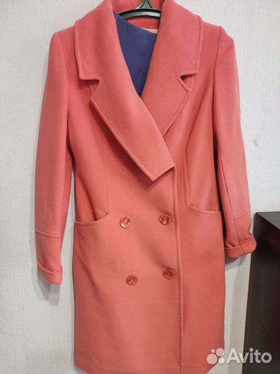 Пальто женское демисезонное 46 48 бу