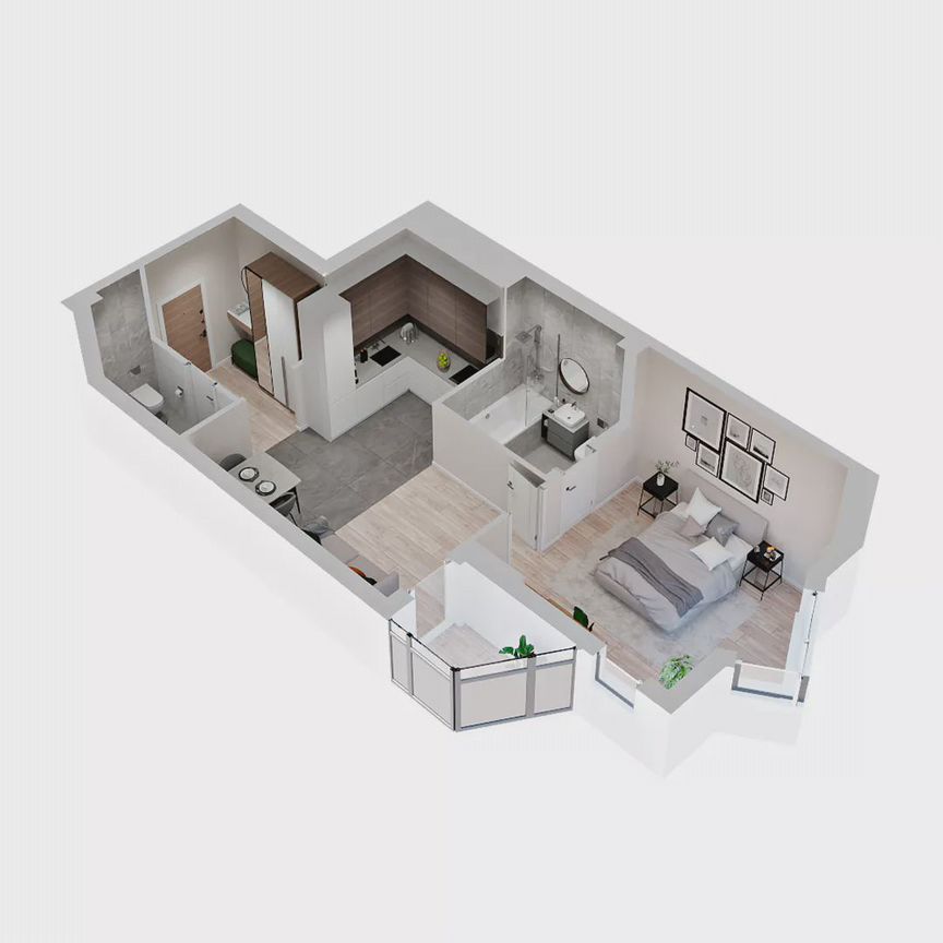 1-к. квартира, 36,8 м², 14/19 эт.