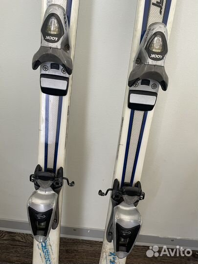 Горные лыжи с креплениями