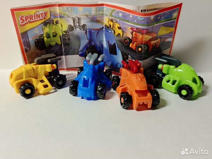 Коллекции серии киндеров