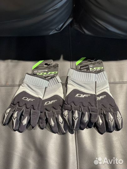 Перчатки enduro Gray-black