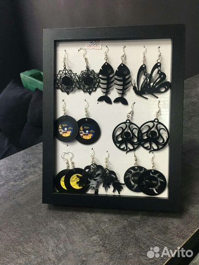 Серьги ручной работы