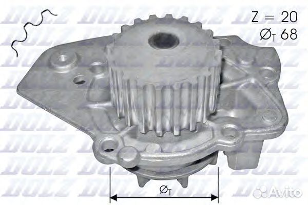 Водяной насос N206 dolz