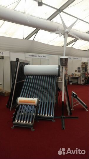 Солнечный коллектор в комплекте с баком