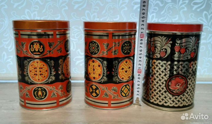 Банки жестяные объем 4литра