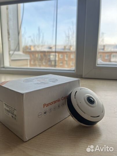 Потолочная панорамная камера ip, wifi