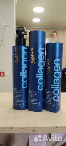 Шампунь, бальзам, коллагеновая вода
