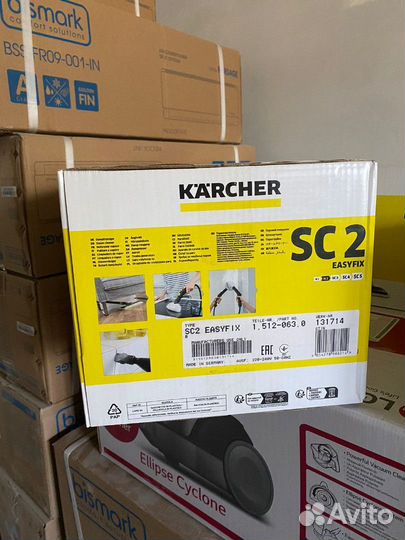 Пароочистители. Моющие пылесосы Karcher новые
