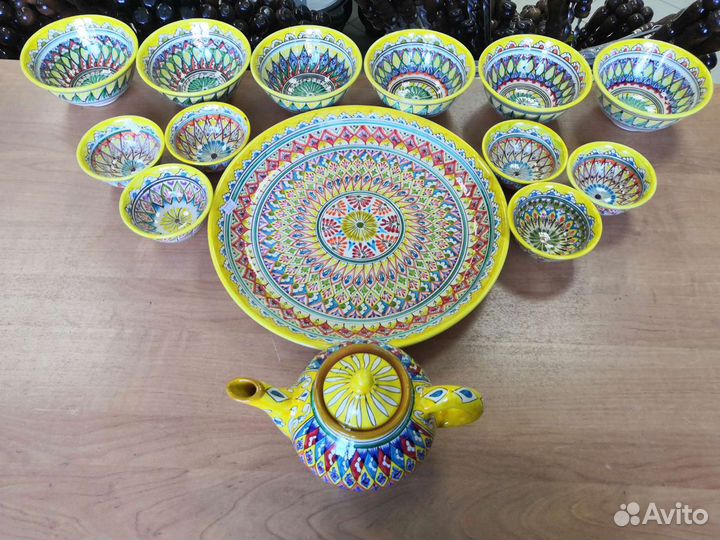 Набор риштанской керамики