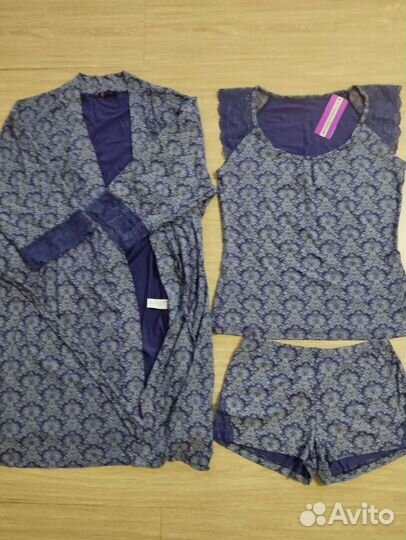 Набор для сауны, бани. Комплект халат пижама