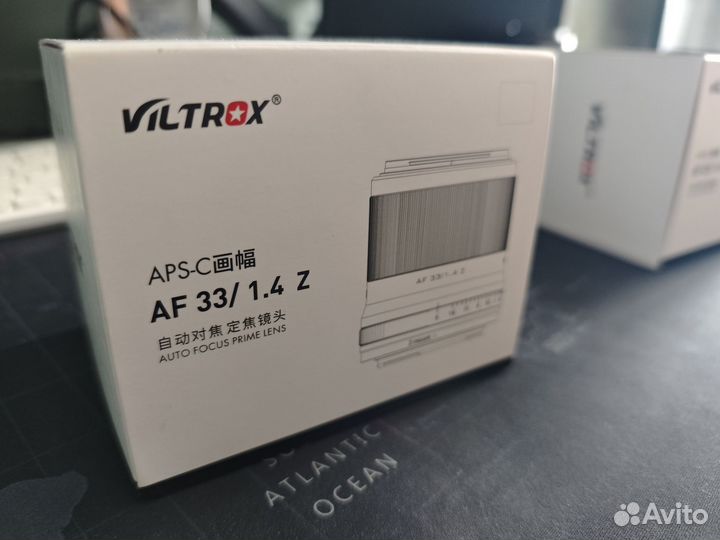 Объектив viltrox 33/ f1.4 z