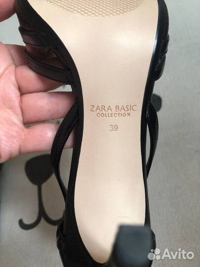 Туфли zara 38 размер женские