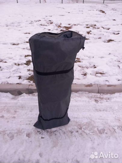 Раскладушка с матрасом складная