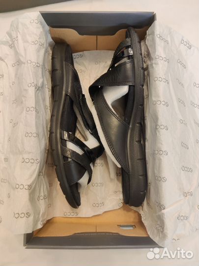 Сандалии женские чёрные ecco Babett Sandal Slide