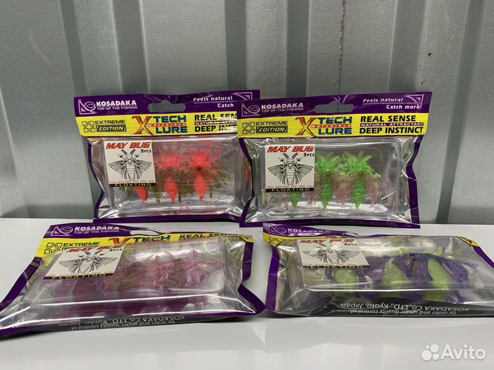 Kosadaka May Bug 40мм 4 пачки