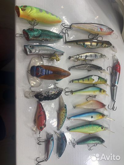 Воблера и блесна