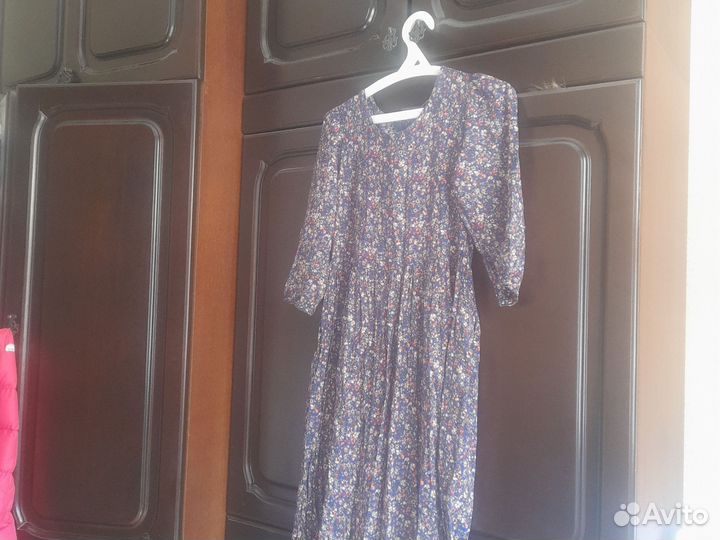 Платье легкое длинное