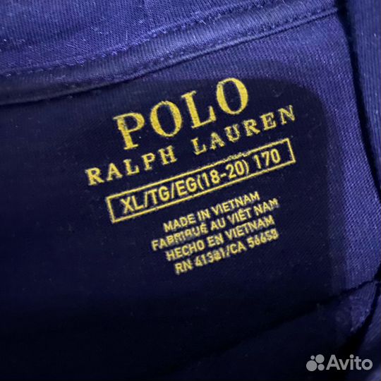 Лонгслив polo ralph lauren bear