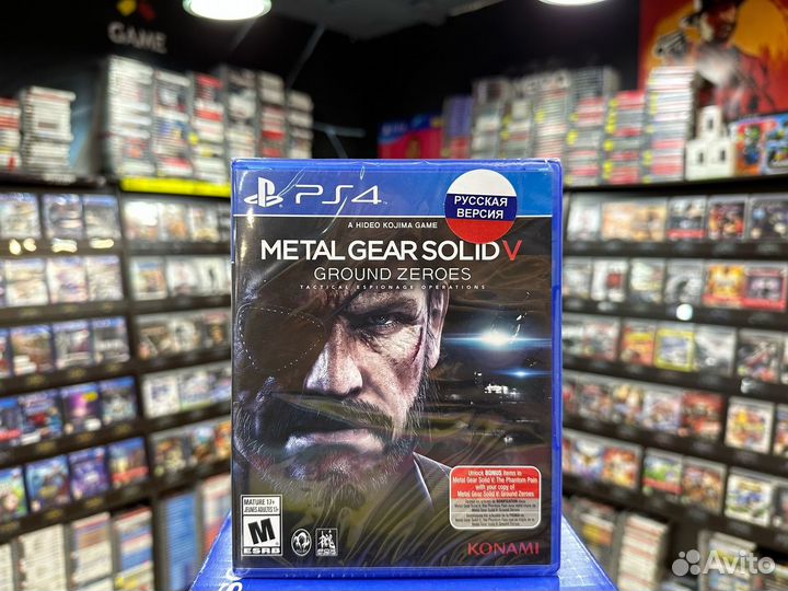 Игры для PS4: Metal Gear Solid V: Ground Zeroes