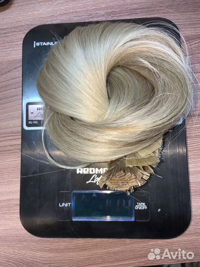 Волосы для наращивания бу