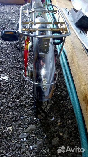 Детский велосипед с родительской ручкой