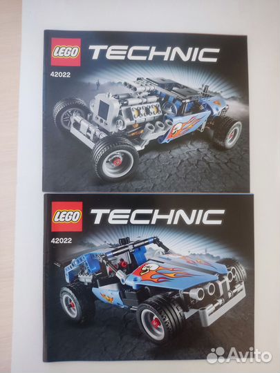 Lego Technic 42022 маслкар
