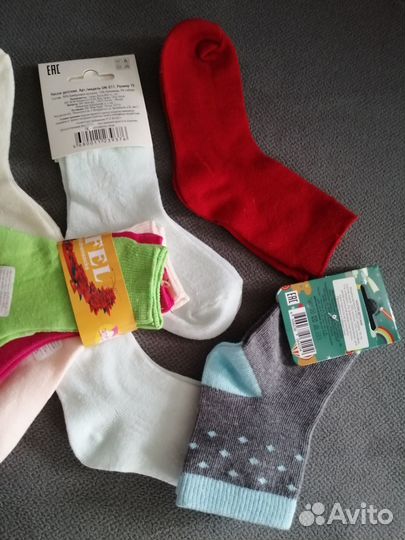 Носки детские. Новые