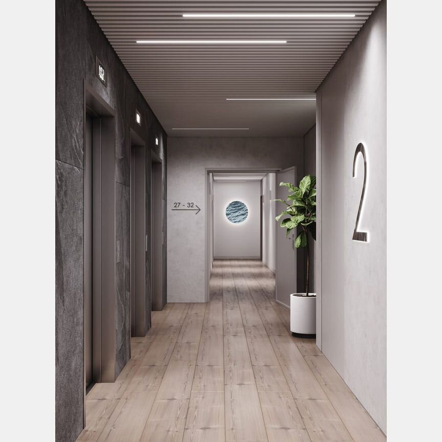 2-к. квартира, 48,3 м², 25/28 эт.