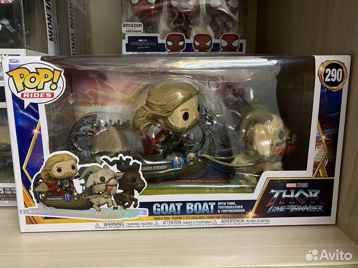 Фигурка funko pop goat boat thor