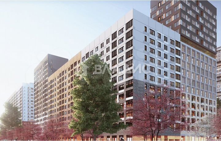 3-к. квартира, 83 м², 6/17 эт.