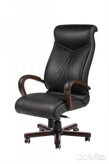 Кресло руководителя Куба Экстра натуральная кожа