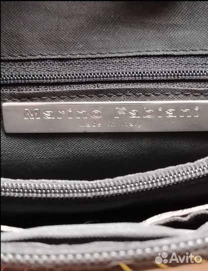 Сумка натуральная кожа Италия Marino Fabiani