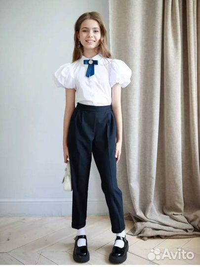Новая школьная блузка для девочки