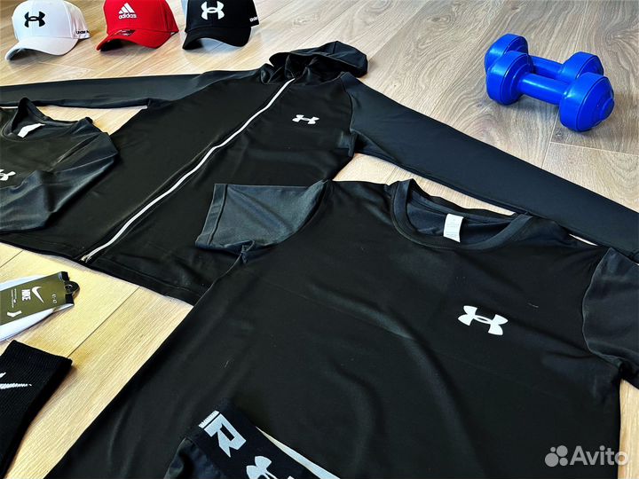 Рашгард Under Armour Black - 5/1, 2/79