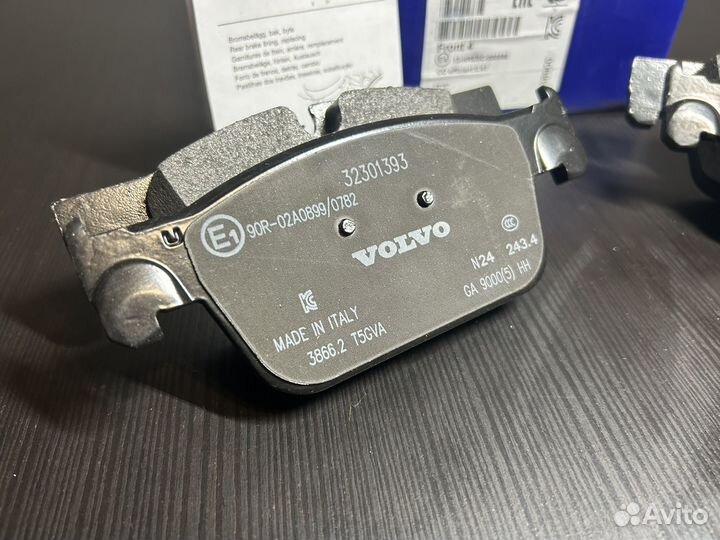 Колодки тормозные volvo арт. 31423652