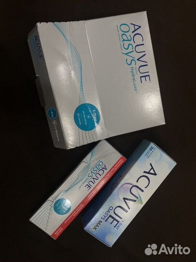 Линзы acuvue oasys 1 day
