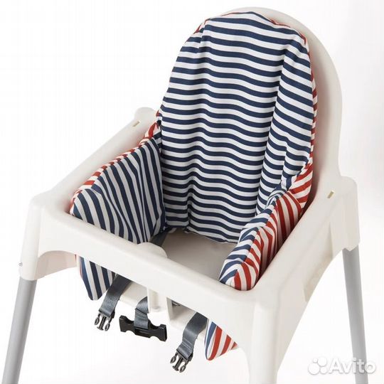 Подушка и чехол pyttig для стульчика IKEA