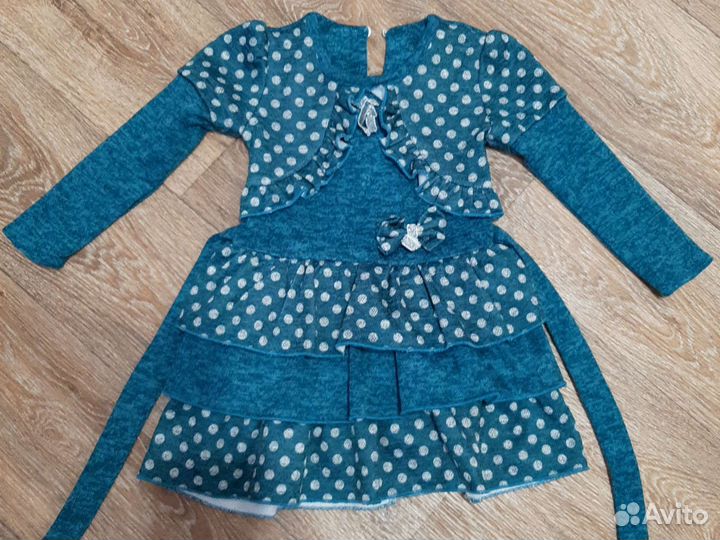 Платье для девочки 92