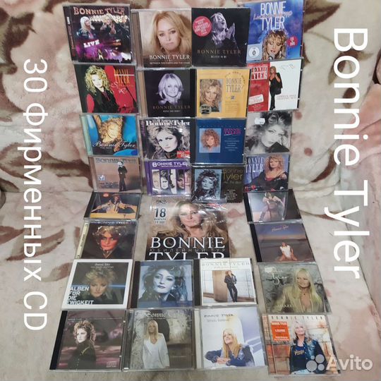 Bonnie Tyler- фирм. коллекция на CD/DVD