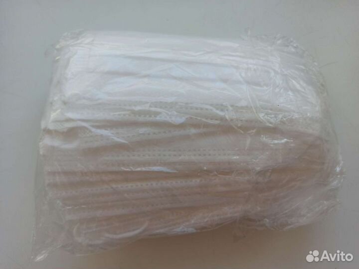 Маска медицинская трехслойная 50шт