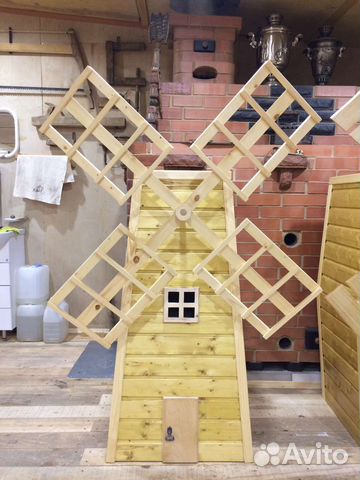 Мельница декоративная