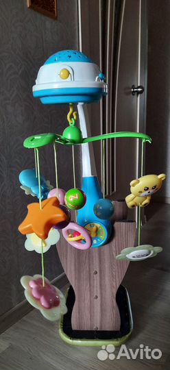 Музыкальная карусель с проектором 
