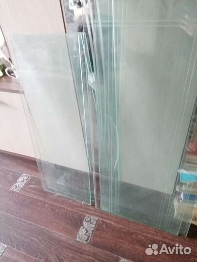 Стеклянные полки, двери